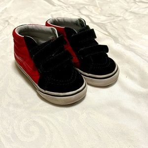 Vans off the wall high top sneakers